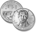 M12027 - 2009 Louis Braille Bicentennial Silver Dollar, Uncirculated
