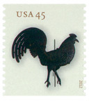 4616 - 2012 45c Weathervanes: Rooster without Perch