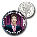 CNS1090 - Elvis Presley "First Post-Army Recording" US Half Dollar Commemorative Coin