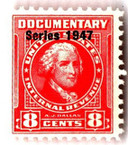 R466 - 1947 8c U.S. Internal Revenue Stamp, Carmine