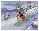 MDS373B - Lesotho 1991 Skiing at Nagano, Mint S/S