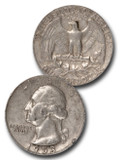 CQ-953 - 1953 George Washington Silver Quarter