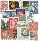 MP1378 - Denmark Pictorials, 100 Different Stamps