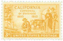 997 - 1950 3c California Statehood Centennial