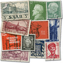 M8567 - Saar, 50 Different Stamps