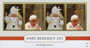 M11126 - 2012 Palau Pope Benedict 85th b'day shee