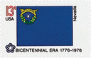 1668 - 1976 13c Bicentennial State Flags: Nevada