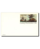 UX84 - 1980 10c Landing of Rochambeau, Postal Card