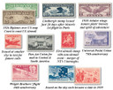GH225 - US Airmail Stamps, Mounts, Album