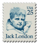 2182 - 1986 25c Great Americans Series: Jack London