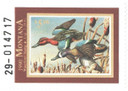 SDMT38 - 1990 Montana State Duck Stamp