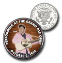CNS1084 - Elvis Presley "Performing at the Grand Ole Opry" US Half Dollar Commemorative Coin