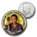 CNS16053 - Elvis Presley "Clean up Your Own Backyard" US Half Dollar Commemorative Coin