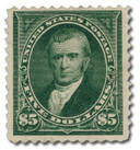 263 - 1894 $5 John Marshall, Dark Green, Unwatermarked, Perf. 12