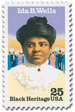 2442 - 1990 25c Black Heritage: Ida B. Wells