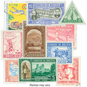 MP1245 - Bolivia, 100 Different Stamps