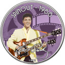 CNS421 - Elvis Presley Spin Out" US Half Dollar Commemorative Coin