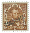 PH220 - 1901 4c Philippines, orange brown, on US #'s 280b, 282, 272