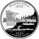 CNMN25D - 2005 Minnesota State Quarter, D Mint