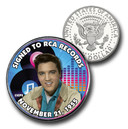 CNS1075 - Elvis Presley "Signed to RCA Records" US Half Dollar Commemorative Coin