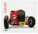 4909 - 2014 First-Class Forever Stamp - Hot Rods: Front of 1932 Ford "Deuce" Roadster