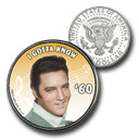 CNS2099 - Elvis Presley "I Gotta Know" US Half Dollar Commemorative Coin