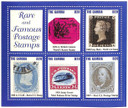 2871 - 5 Rare Stamps Worth $15 Million! - 2004 Gambia Souvenir Sheet
