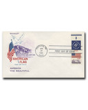 1893c - 1981 6c & 18c Flag & Anthem, First Day Cover