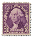 720 - 1932 3c Washington, Deep Violet