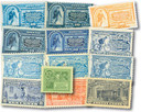 E1//E14 - 1885-1925 Special Delivery Stamps 13v