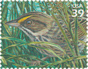 4099h - 2006 39c Southern Florida Wetland: Seaside Sparrow