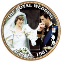 CNS617 - Princess Diana "The Royal Wedding" Great Britain Penny