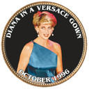 CNS627 - Princess Diana "In Versace Gown" Great Britain Penny