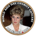 CNS641 - Princess Diana "World Aids Day" Great Britain Penny