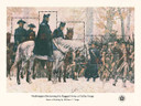 1689 - 1976 31c Washington Review Army Valley Forge, Souvenir Sheet of 5