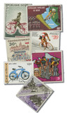 MP1090 - Bicycles, 50 Different Stamps