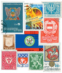 MP1098 - Coat of Arms, 100 Different Stamps