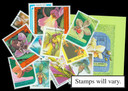 MP1742 - Orchids, 300 Different Stamps