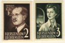 287-88 - 1955 Liechtenstein