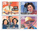 2771-74 - 1993 29c Country Music Legends