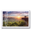 5960m - 2025 First-Class Forever Stamp - Appalachian Trail: Hikers on McAfee Knob, Virginia