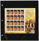 GS912 - Supersafe Mint Sheet Album Refill Pages, Pkg. 12
