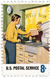 1489 - 1973 8c Postal Service Employees: Window Clerk