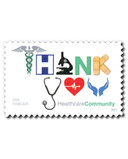 5947 - 2024 First-Class Forever Stamp - Thank You Healthcare Community