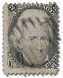 MA2053 - US #87 with Grid Cancel