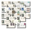 1242-60 - 1964 Commemoratives, Set of 19 First Day Covers