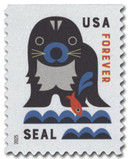 6009 - 2025 First-Class Forever Stamp - Baby Wild Animals: Seal