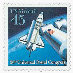 C125 - 1989 45c Shuttle C125 - 1989 45c Shuttle