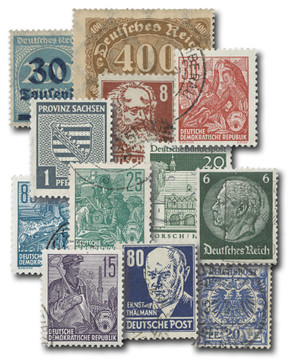 M12255 - Germany 85 Different Stamps