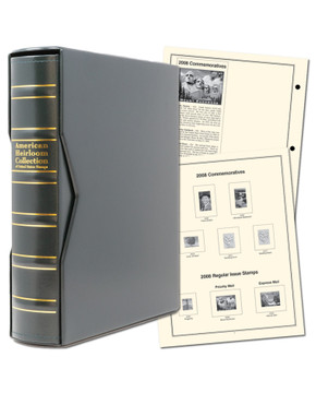 DS144 - 2005-10 Volume VII, Mystic's Hingeless American Heirloom Album with Slipcase DS144 - 2005-10 Volume VII, Mystic's Hingeless American Heirloom Album with Slipcase